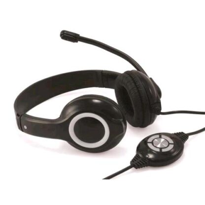 CONCEPTRONIC CCHATSTARU2B CUFFIE CON MICROFONO USB CAVO 2 MT COLORE NERO