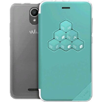 WIKO HARRY SMART FOLIO WICUBE COVER ORIGINALE PER WIKO HARRY COLORE VERDE