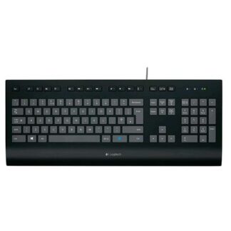 LOGITECH K280E TASTIERA USB LAYOUT US INTERNATIONAL COLORE NERO