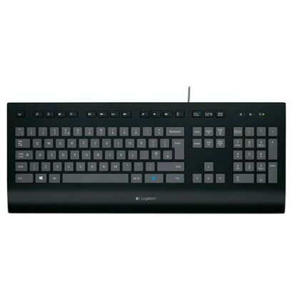 LOGITECH K280E TASTIERA USB LAYOUT US INTERNATIONAL COLORE NERO
