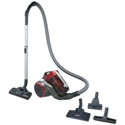 HOOVER KROSS KS 50 PET ASPIRAPOLVERE A TRAINO SENZA SACCO 1.8 LT COLORE ROSSO