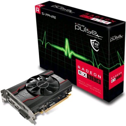 SAPPHIRE PULSE SCHEDA GRAFICA AMD RADEON RX 550 4GB GDDR5 INTERFACCIA PCI EXPRESS 3.0 RAFFREDDAMENTO ATTIVO