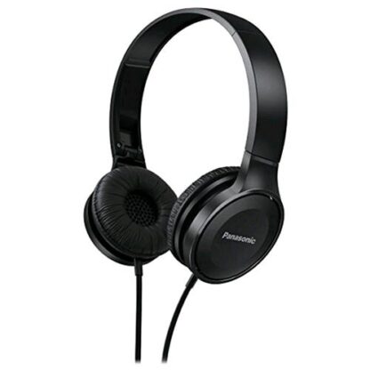 PANASONIC RP-HF100ME-K CUFFIE CON MICROFONO CAVO 1.2MT JACK 3.5MM COLORE NERO