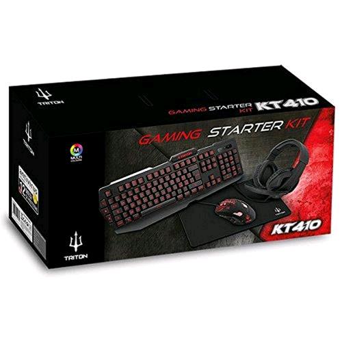 ATLANTIS LAND TRITON KT410 KIT GAMING MULTIMEDIALE TASTIERA + MOUSE + CUFFIA