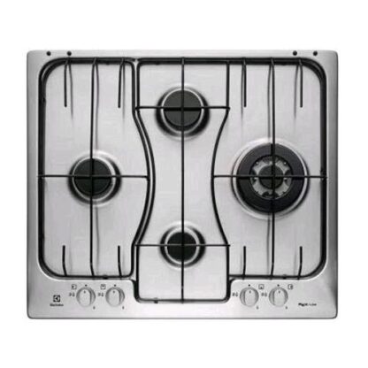 ELECTROLUX RGG6243LOX PIANO COTTURA A GAS DA INCASSO 4 FUOCHI ACCIAIO