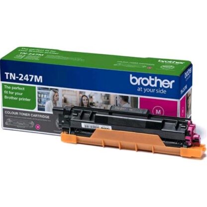 BROTHER TN-247M TONER ALTA CAPACITA' MAGENTA 2.300 PAG PER HLL3210CW / HLL3230CDW / HLL3270CDW / DCPL3550CDW / MFCL3730CDN / MFCL3750CDW / MFCL3770CDW