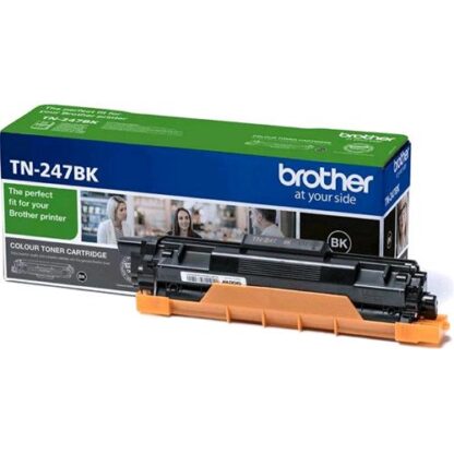 BROTHER TN-247BK TONER ALTA CAPACITA' NERO 3.000 PAG PER HLL3210CW / HLL3230CDW / HLL3270CDW / DCPL3550CDW / MFCL3730CDN / MFCL3750CDW / MFCL3770CDW