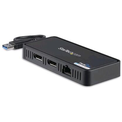 STARTECH MINI DOCKING STATION USB A DOPPIO DISPLAYPORT PER PORTATILI DUAL 4K 60HZ USB 3.0