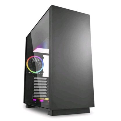 SHARKOON PURE STEEL RGB CABINET MIDI ATX TOWER FINESTRATO NERO