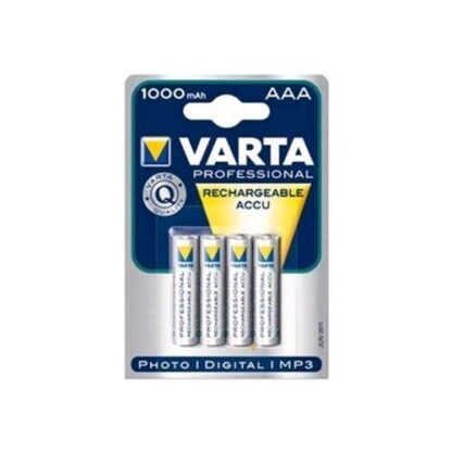 VARTA PROFESSIONAL BATTERIE MINI STILO AAA NiMH 1.000 mAh CONF. 4 PZ.