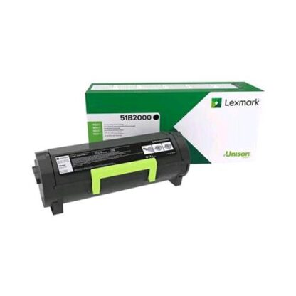 LEXMARK 51B2000 TONER ORIGINALE NERO PER MX317DN / MX417DE / MX517DE 2.500 PAGINE