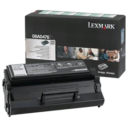 LEXMARK 08A0476 E320 TONER NERO 3.000 PAGINE