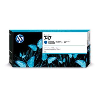HP 747 CARTUCCIA INK-JET 300 ML BLU CROMATICO