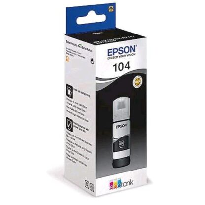 EPSON 104 FLACONE ECOTANK 65 ML NERO