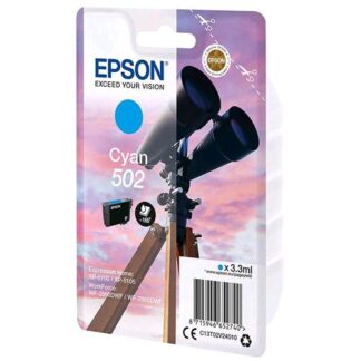 EPSON 502 CARTUCCIA INK 3.3 ML CIANO