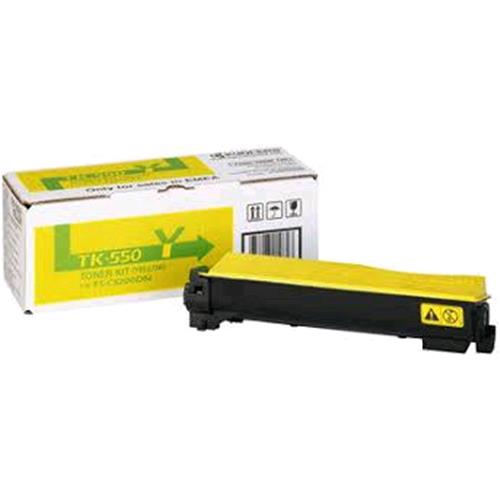 KYOCERA MITA TK-550Y TONER GIALLO PER FS-C5200DN 6.000 PG (1T02HMAEU0)