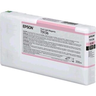 EPSON T9136 CARTUCCIA INK 200 ML MAGENTA CHIARO