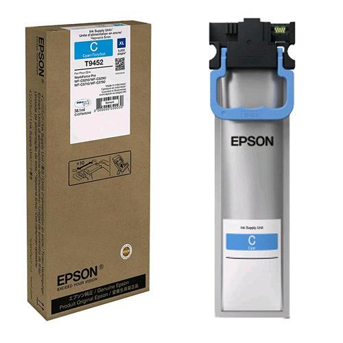 EPSON T9452 XL CARTUCCIA INK JET 38.1 ML CIANO
