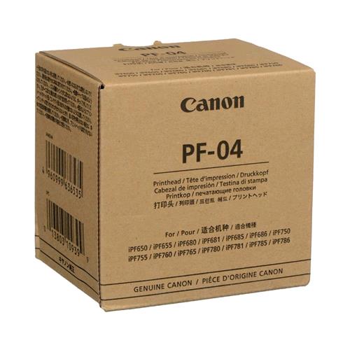 CANON PF-04 TESTINA DI STAMPA NERO + MULTICOLOR PER IPF650 / IPF655 / IPF750 / IPF755