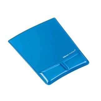 FELLOWES HEALTH-V TAPPETINO MOUSE CON POGGIAPOLSI COLORE BLU