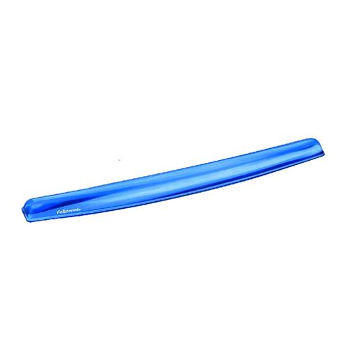 FELLOWES POGGIAPOLSI DA TASTIERA CRYSTAL GEL BLU