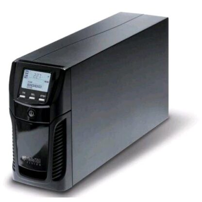 RIELLO VISION 2000 UPS TOWER 1.600W 2.000Va DURATA A PIENO CARICO 5 MIN COLORE NERO