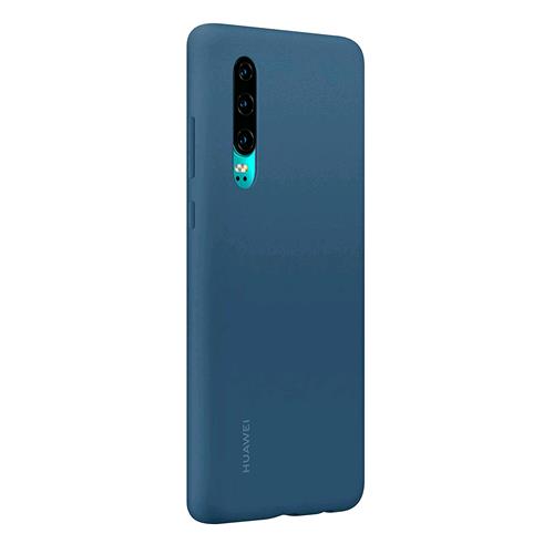 HUAWEI P30 SILICONE CAR CASE BLUE