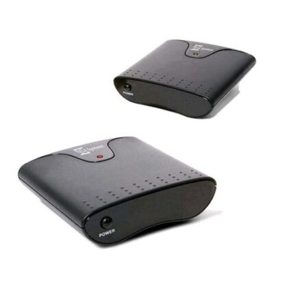 TELESYSTEM TWINY 1.1 TRASMETTITORE SEGNALE AUDIO/VIDEO 1 x TRASMETTITORE 1 x RICEVITORE COLORE NERO