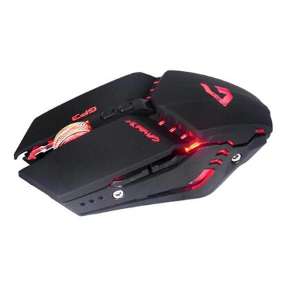 CORTEK MOGP03 MOUSE GP3 GAMING 3.200 DPI 7 TASTI PROGRAMMABILE NERO ROSSO