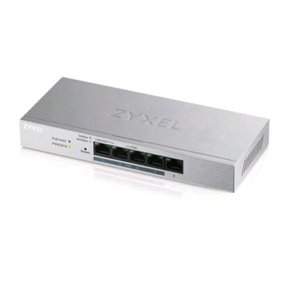 ZYXEL GS1200-5HP V2 SWITCH GESTITO GIGABIT ETHERNET (10/100/1000) GRIGIO SUPPORTO POWER OVER ETHERNET (POE)