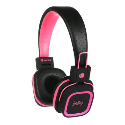 NGS ARTICA JELLY CUFFIE STEREO BLUETOOTH CON MICROFONO NERO PINK