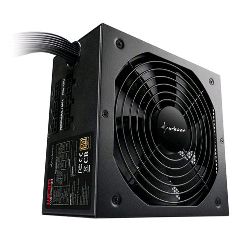 SHARKOON WPM GOLD ZERO ALIMENTATORE PER COMPUTER 550 W ATX NERO
