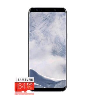 SAMSUNG G950F GALAXY S8 5.8" OCTA CORE 64GB RAM 4GB 4G LTE IP68 ITALIA + MICRO SD 64GB EVO PLUS ITALIA ARGENTO