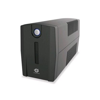 CONCEPTRONIC ZEUS 02ES GRUPPO DI CONTINUITA BACKUP 850VA 480W 2 PRESE AC USB 2 PORTE LAN BLACK
