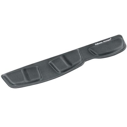 FELLOWES HEALTH V POGGIAPOLSI DA TASTIERA IN SCHIUMA VISCOELASTICA E TESSUTO COLORE GRAPHITE BLACK