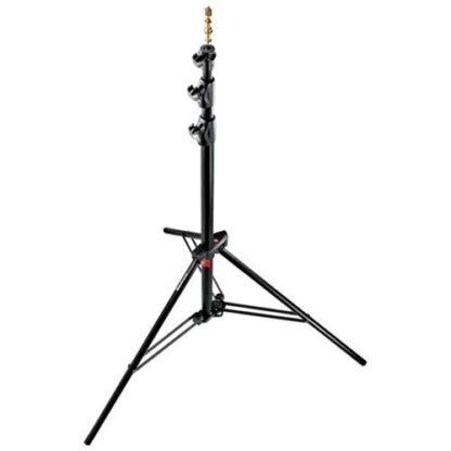 MANFROTTO 1005BAC STATIVO IN ALLUMINIO CON SISTEMA PNEUMATICO 3 SEZIONI ALTEZZA MAX 273CM PORTATA MAX 10KG COLORE NERO