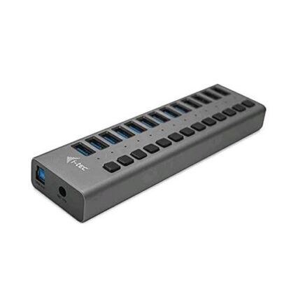 I-TEC U3CHARGEHUB13 CARICABATTERIE PER DISPOSITIVI MOBILI 13 USB INTERNO GRIGIO