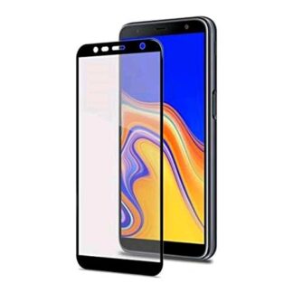 CELLY SAMSUNG GALAXY J6+ PROTEGGI SCHERMO IN VETRO TEMPERATO COLORE TRASPARENTE/NERO