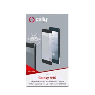 CELLY SAMSUNG GALAXY A40 FULL GLASS BLACK