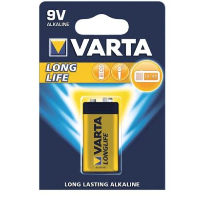 VARTA LONGLIFE BATTERIA 9V ALCALINA