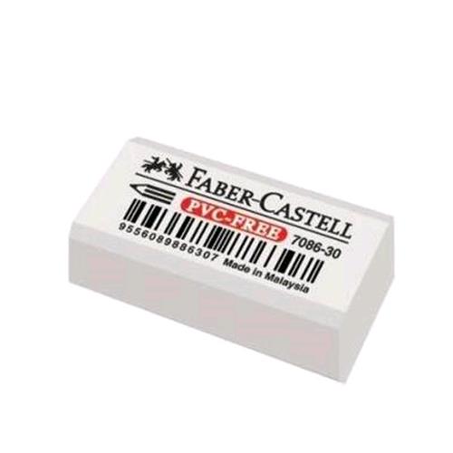 FABER CASTELL GOMMA 7086-30 PER MATITE DI GRAFITE COLORATE E INCHIOSTRO CONF. 20 Pz.