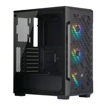 CORSAIR ICUE 220T RGB AIRFLOW SMART CASE GAMING MID-TOWER ATX CON PARATIA IN VETRO TEMPRATO NERO