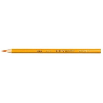 GIOTTO SUPERMINA PASTELLI 3.8 mm CONFEZIONE MONO COLORE ARANCIO MEDIO 12 Pz.