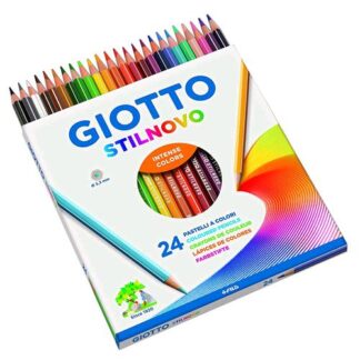 GIOTTO STILNOVO PASTELLO 3.3 mm COLORI ASSORTITI CONF 24 Pz.