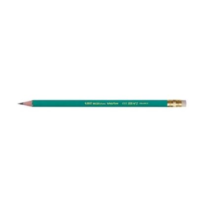 BIC ECOLUTION EVOLUTION HB MATITA IN RESINA SENZA LEGNO CON GOMMINO CONF 12 PZ