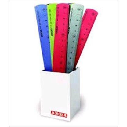 ARDA RIGHELLI IN ALLUMINIO COLORI ASSORTITI CM 20 CONF. 24 Pz.