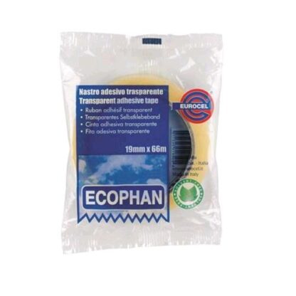 EUROCEL ECOPHAN NASTRO ADESIVO 19MMx66M CONF. 8 Pz.