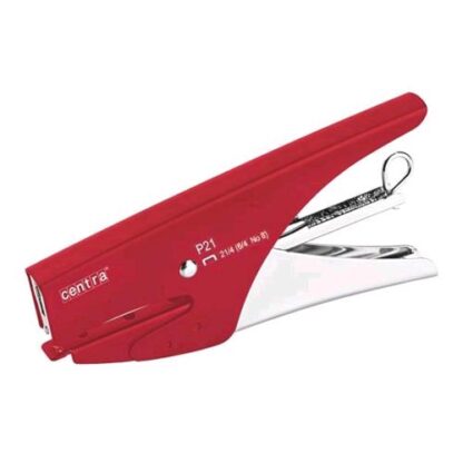 ESSELTE CUCITRICE A PINZA P21 CENTRA CARICAMENTO POSTERIORE CAPACITA' 15 FOGLI TIPO PUNTI NUMERO 8 PASSO 6/4-21/4 ROSSO