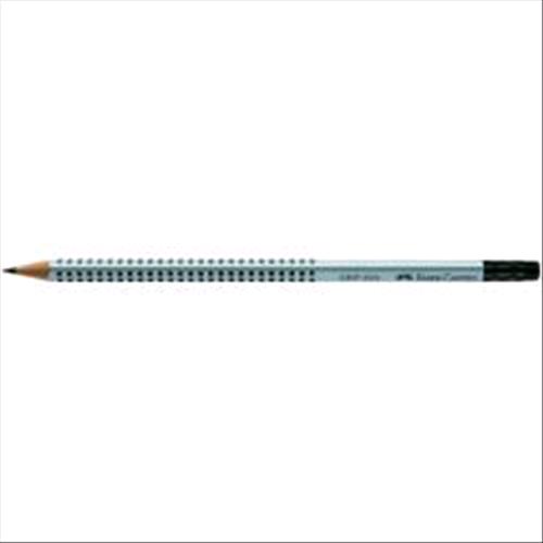 FABER CASTELL MATITA DI GRAFITE GRIP 2001 HB CON GOMMA CONF 12 Pz.