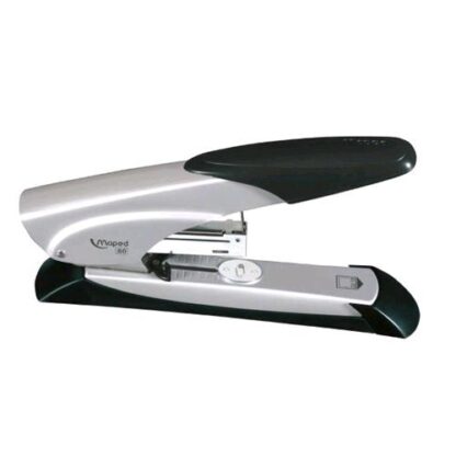 MAPED CUCITRICE PER ALTI SPESSORI BRACCIO CORTO CARICAMENTO POSTERIORE 60 FOGLI TIPO PUNTE SERIE 23/10 MM NERO/GRIGIO